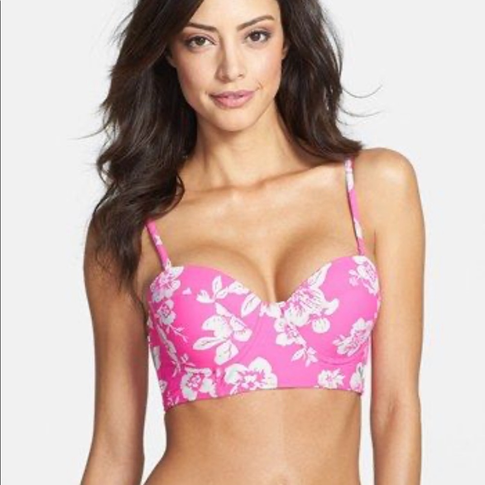 Roxy underwire bikini top with removable straps